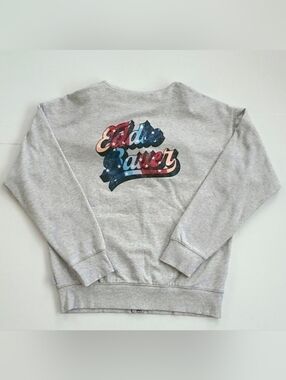 Women's Eddie Bauer Red White Blue Hoodie Zip Up